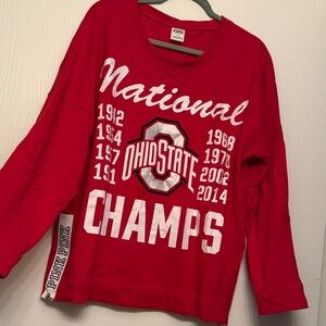 PINK Victoria's Secret OSU crewneck
